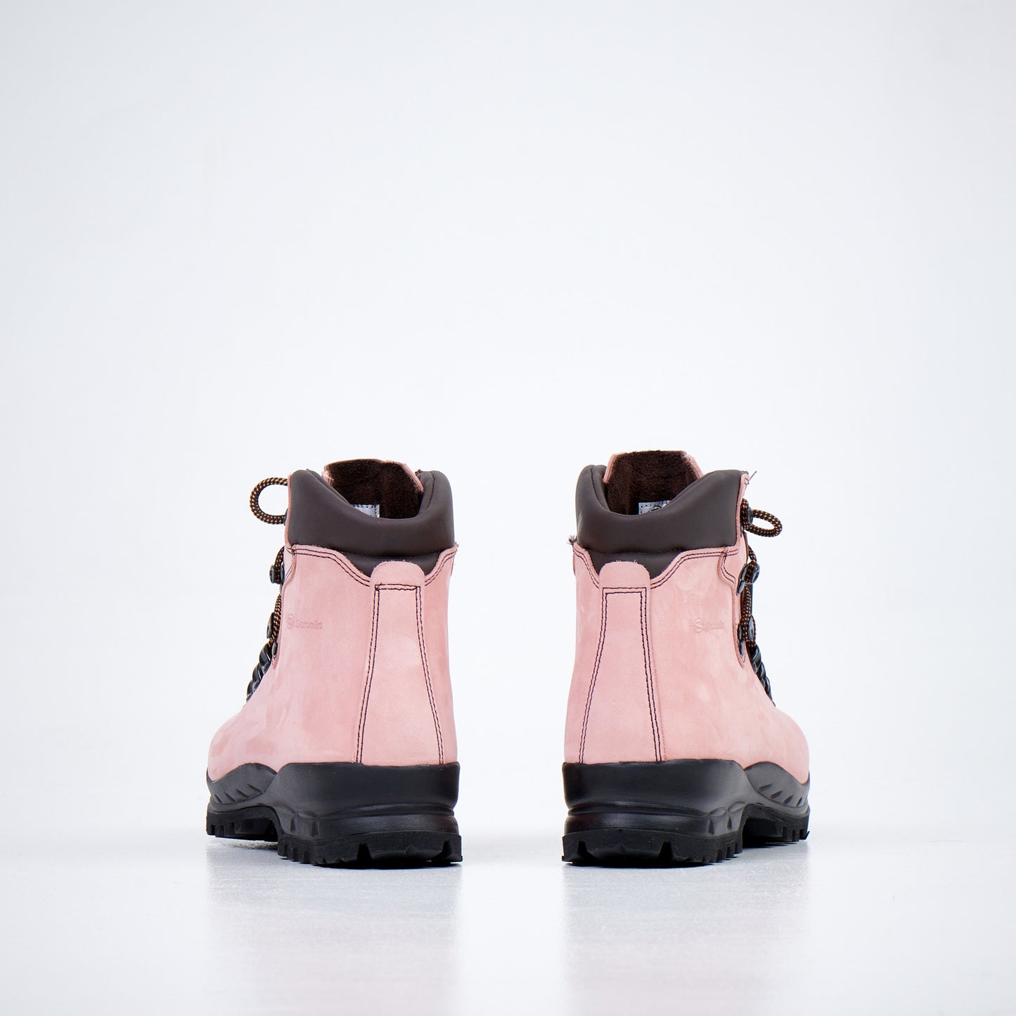 Botas de Montaña Samelin 5531 color rosa cuero nubuck