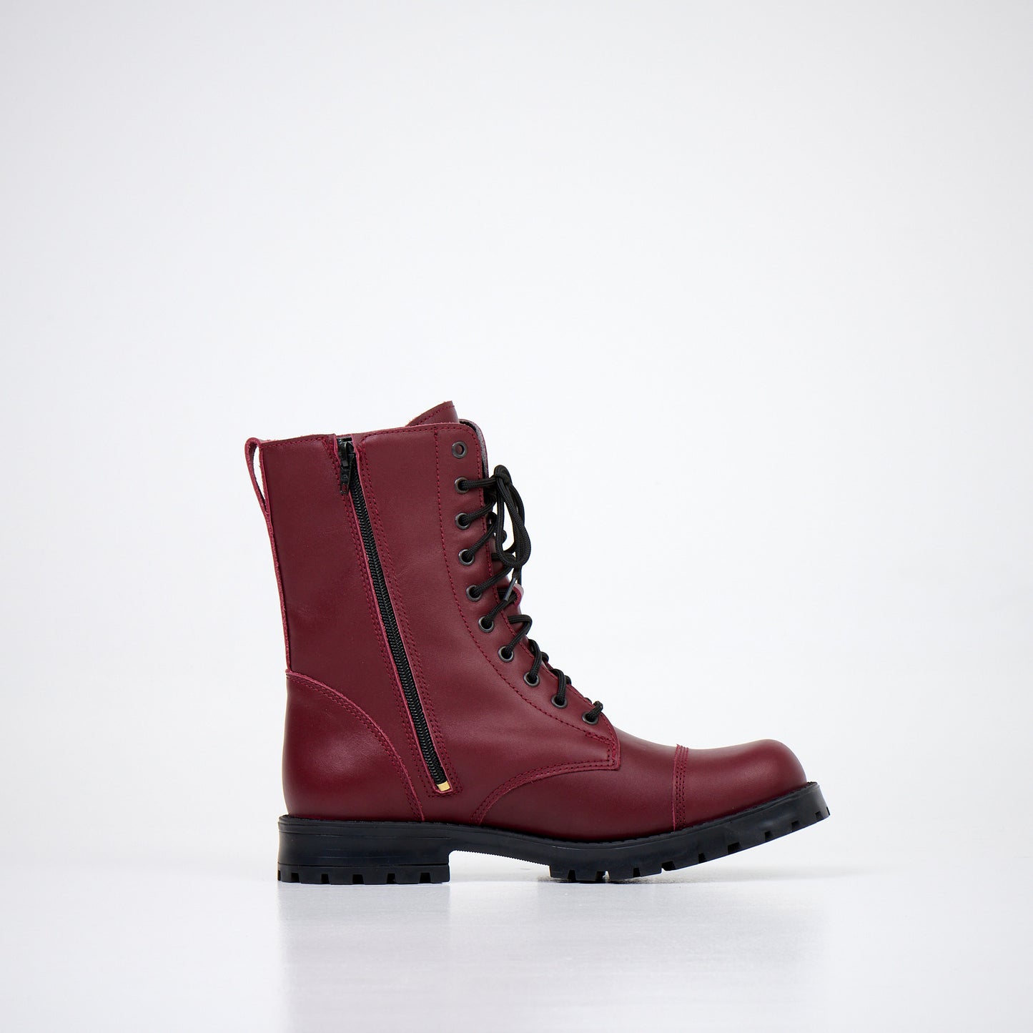 511 Burgundy botas punk